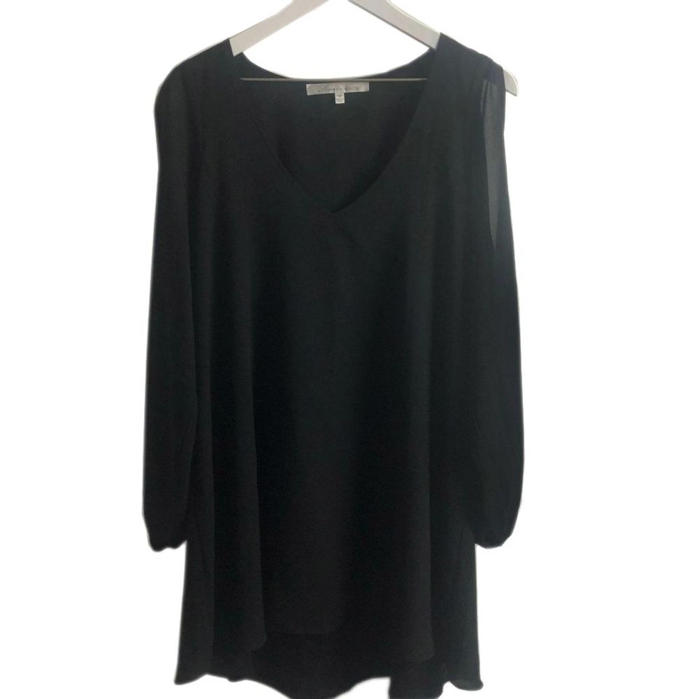 Lovers + Friends size M Cold Shoulder Black Dress